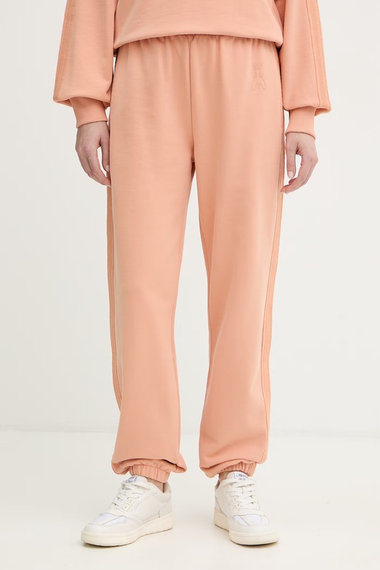 

Хлопковые спортивные штаны Patrizia Pepe, оранжевый