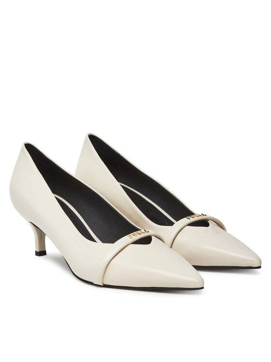 Туфли на высоком каблуке Core Decollete T.50 YH42FCD X30000 IT 1704S Furla, белый — фото 2