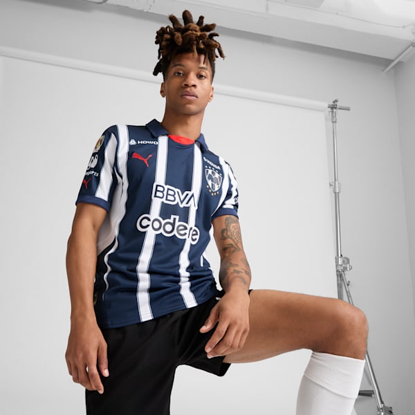 

Мужская футбольная майка C.F. Monterrey 24/25 Home Authentic Puma, синий