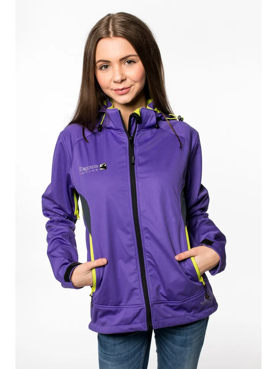 

Куртка DEPROC Active softshell "Downton Peak ЖЕНЩИНА", также доступна в больших размерах, красный