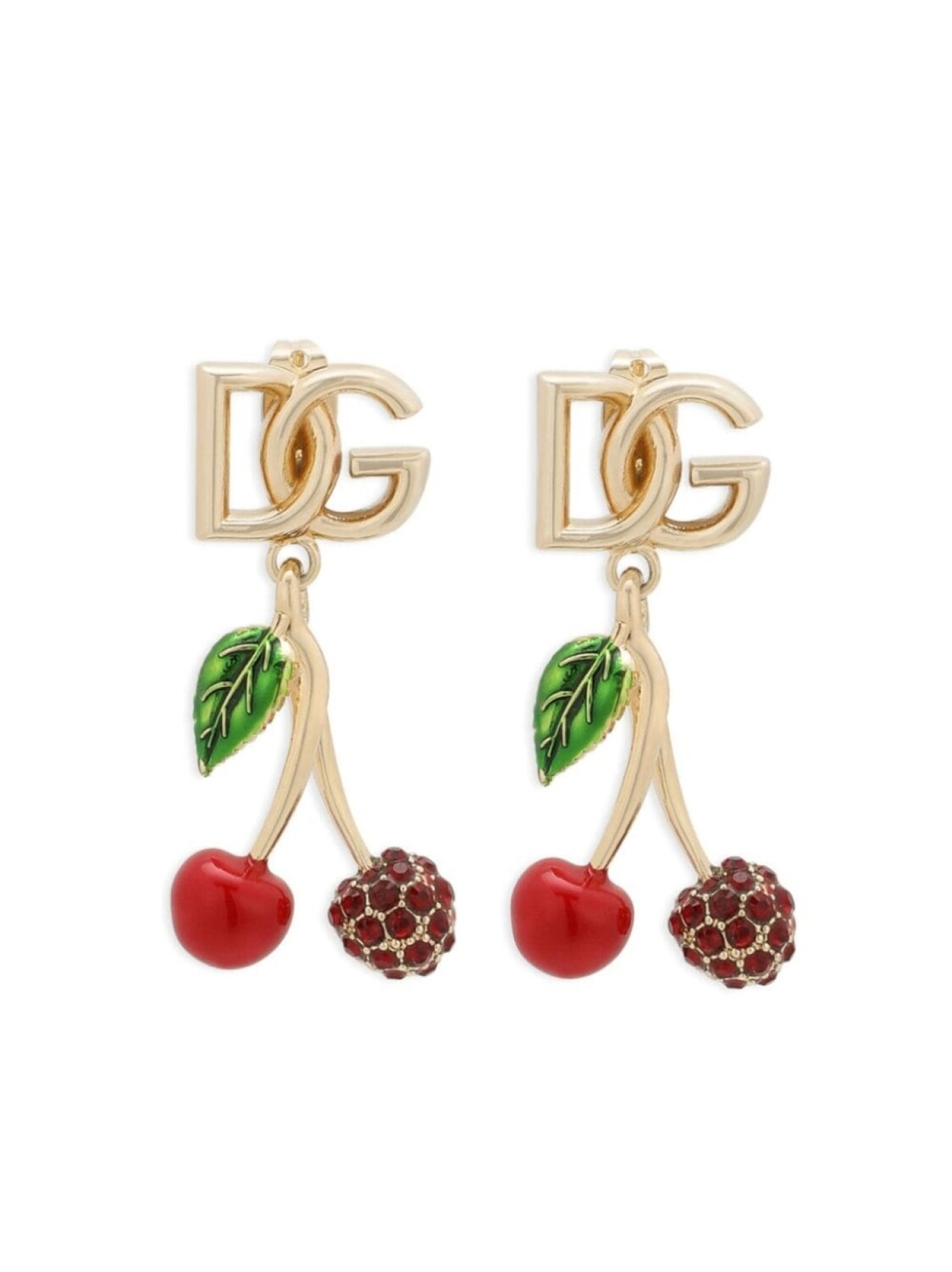 

Серьги-подвески с логотипом Dolce & Gabbana, золотой