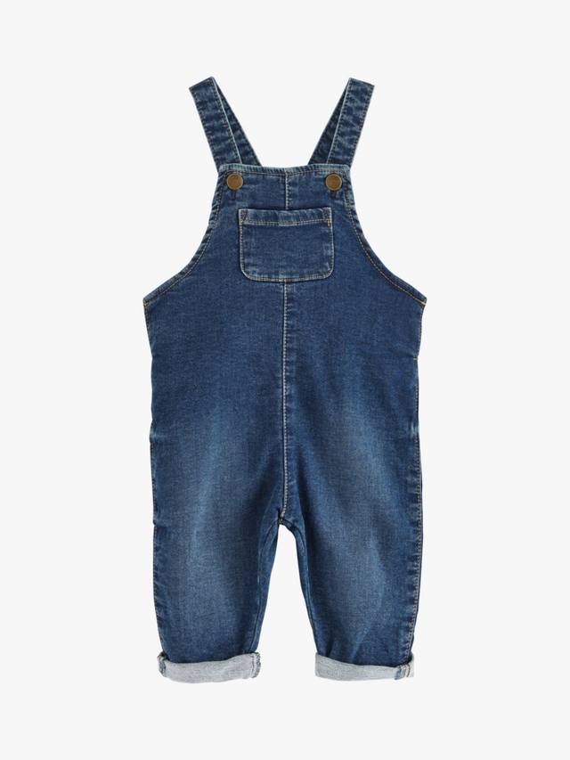 

Детские хлопковые брюки с манжетами Lindex, Denim Blue