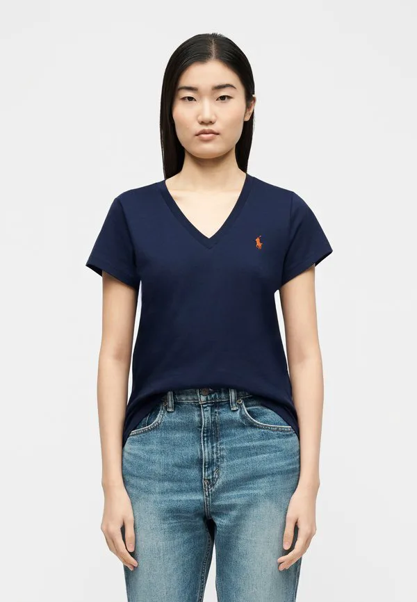 Простая футболка Polo Ralph Lauren, Cruise Navy — фото 3