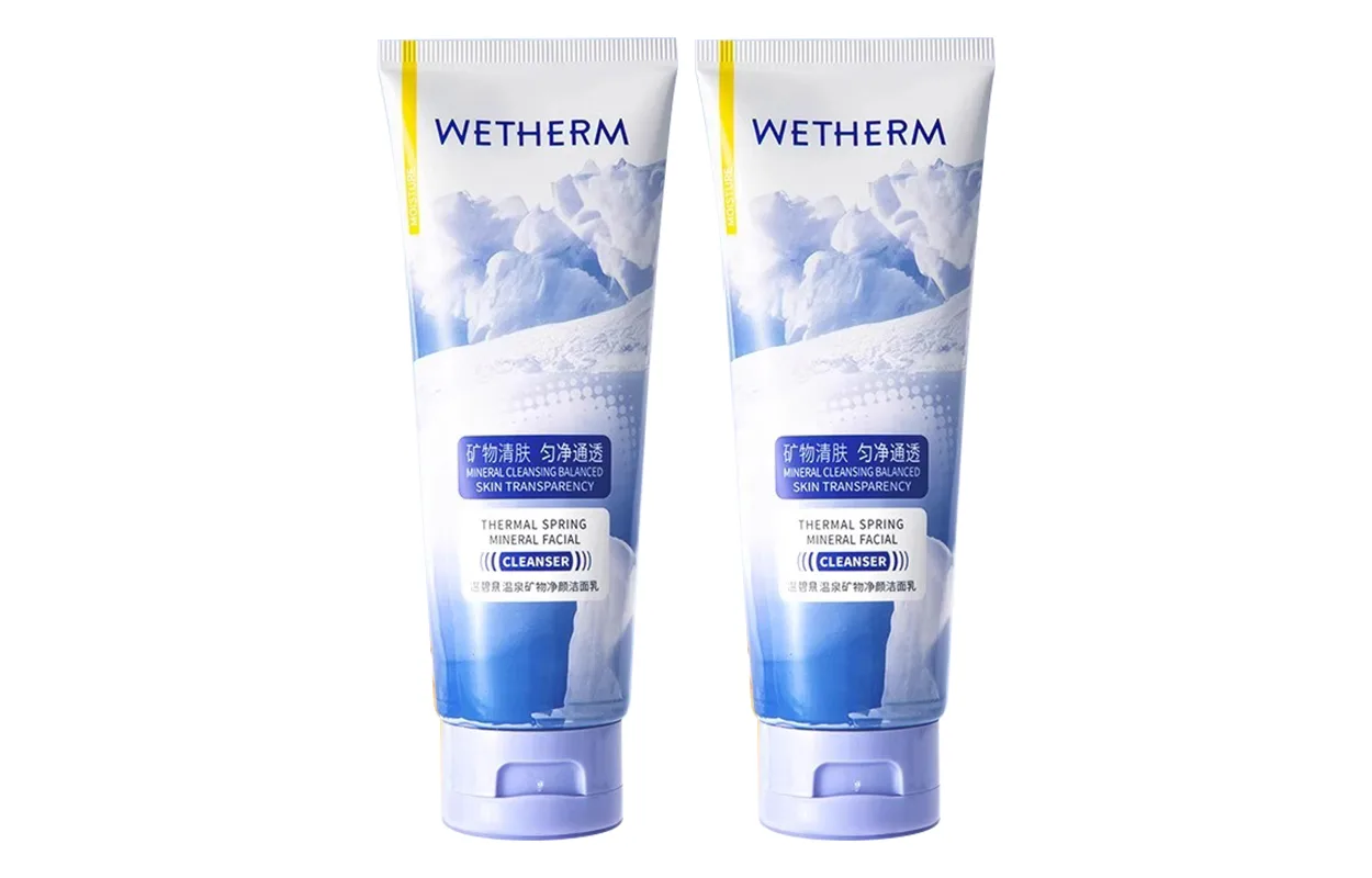 Гель для умывания WETHERM — Очищающее средство для женщин, *2 Pcs, 100 г