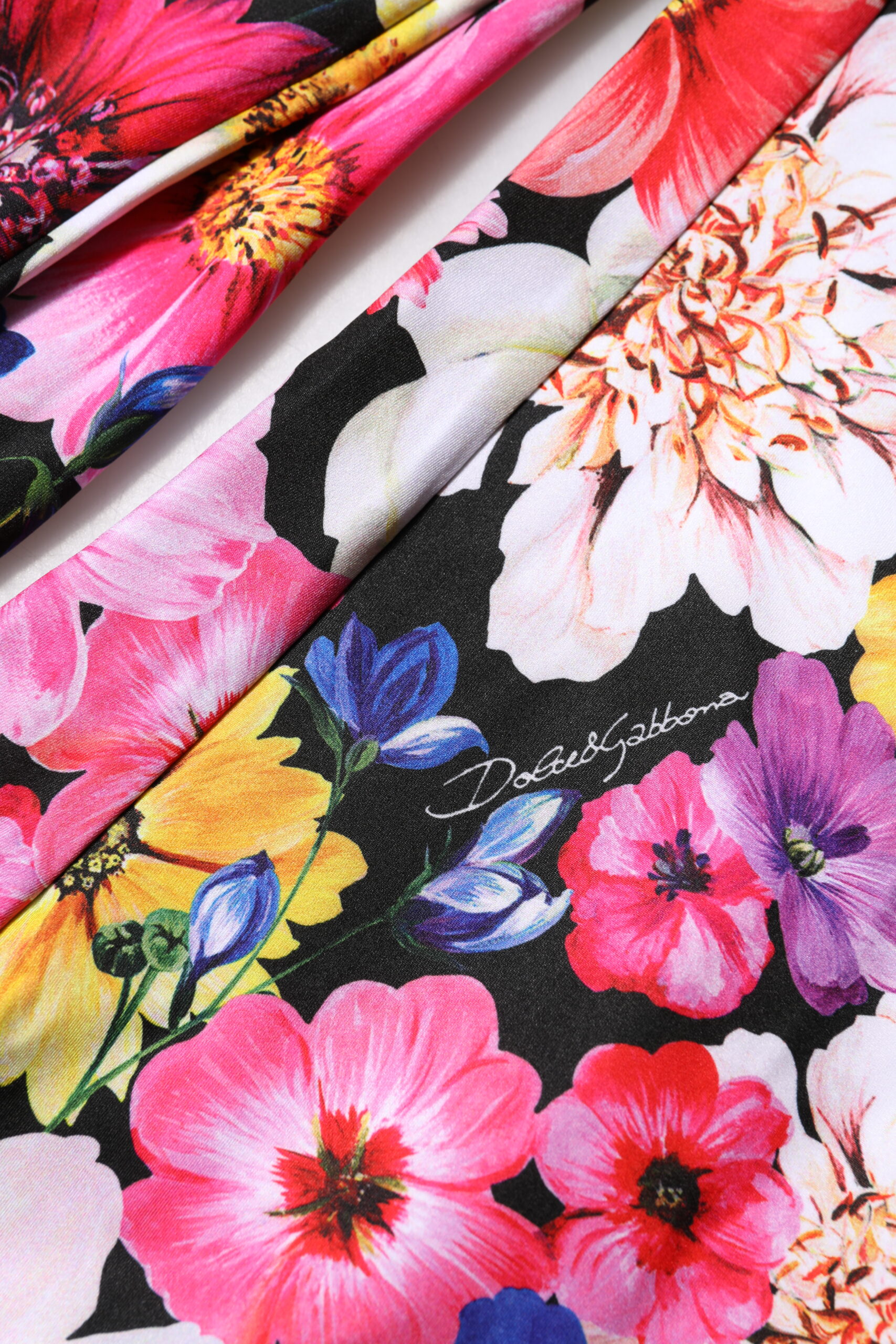 Джинсы Multicolor Floral High Waist Leggings Pants Dolce & Gabbana, мультиколор — фото 4