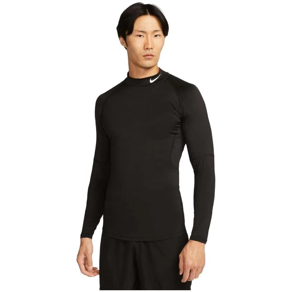Футболка Nike Dri-Fit FB7908 long sleeve, черный — фото 2