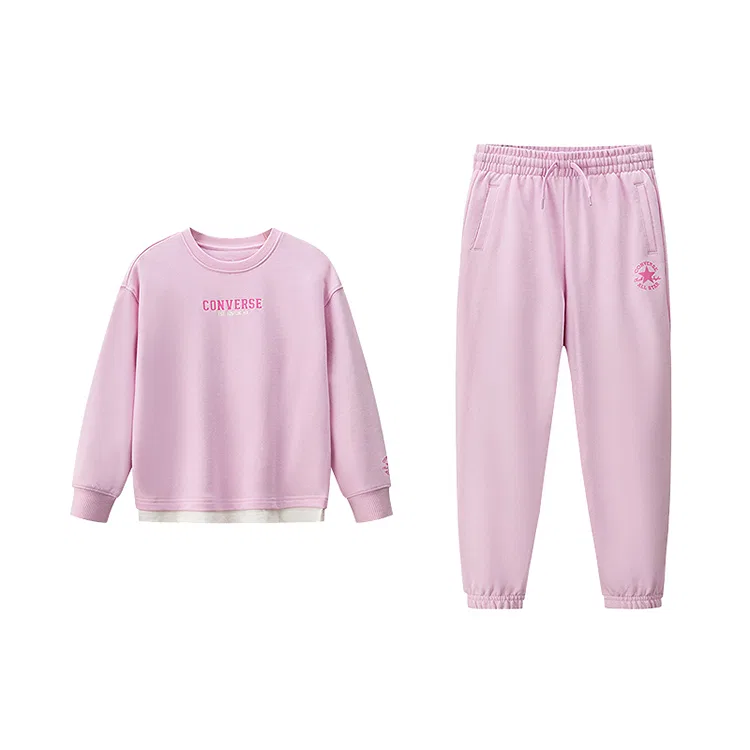 Детский спортивный костюм Converse Cherry Blossom Pink
