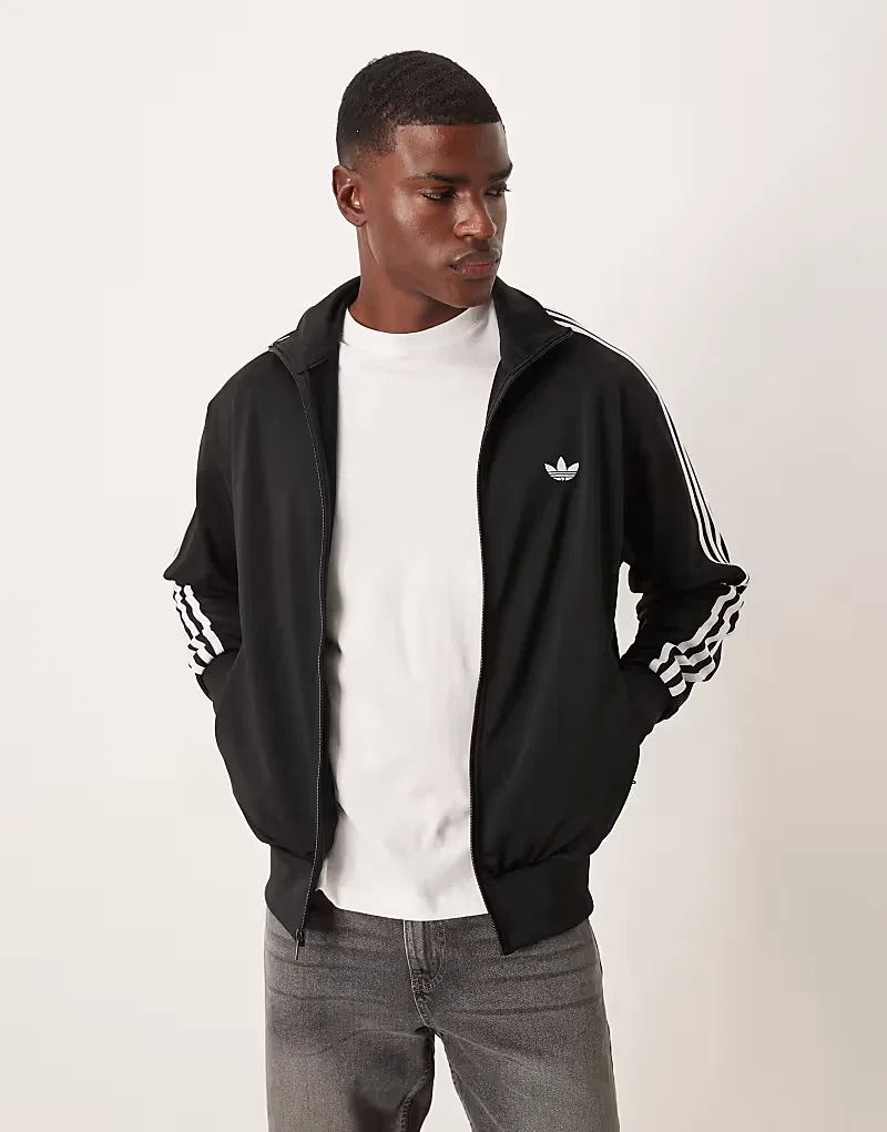 Спортивная куртка Adidas Originals Firebird, черный — фото 4