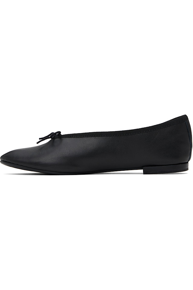 Балетки Lilouh с закругленным носком Repetto, черный — фото 3