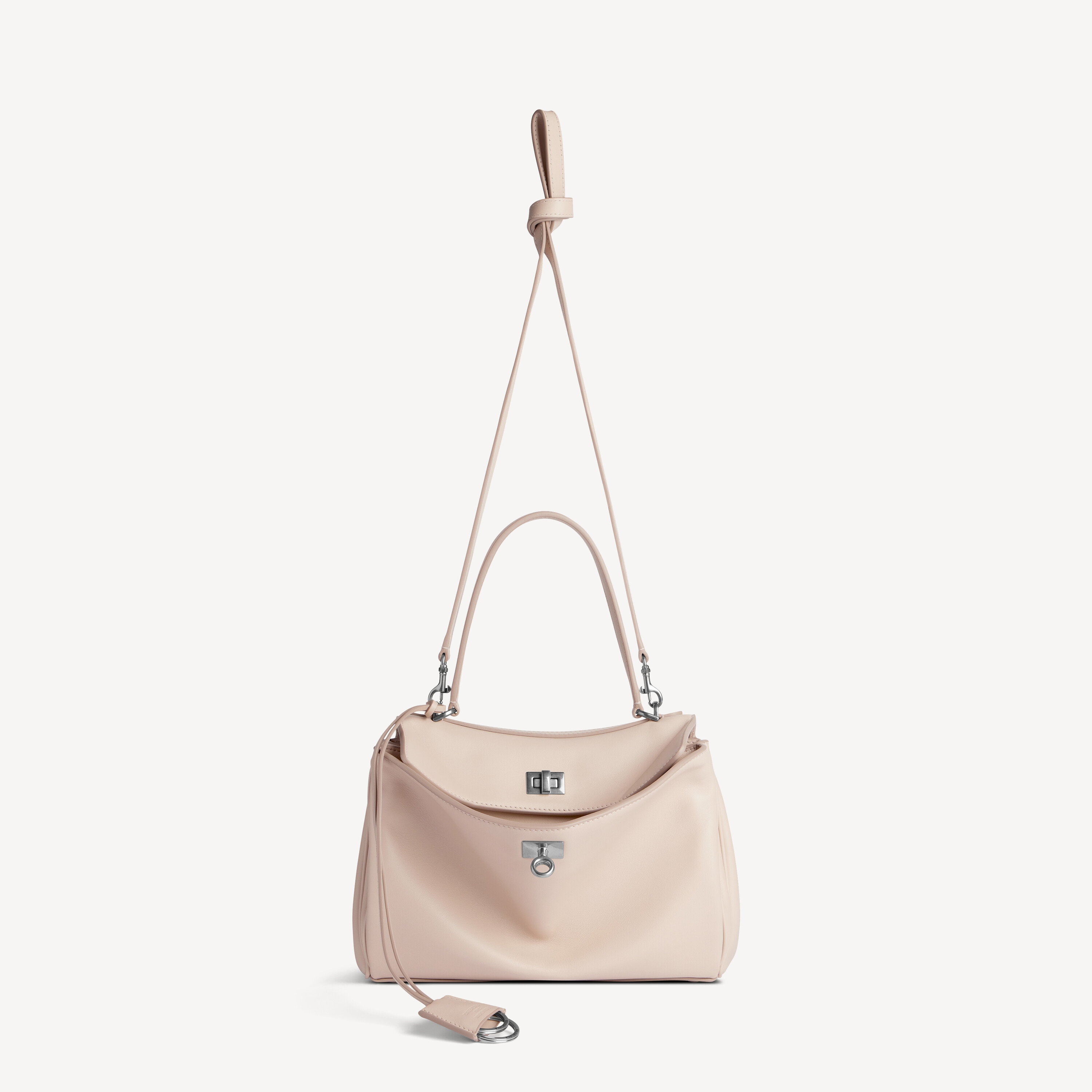 Женская сумка Rodeo Small в цвете миндаль BALENCIAGA, бежевый — фото 4