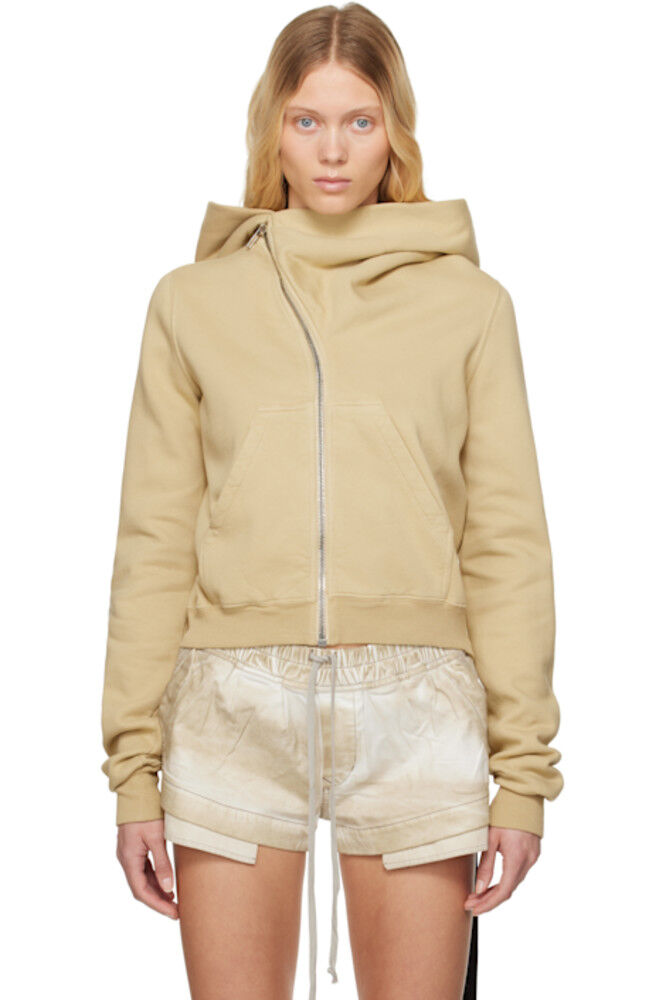 

Бежевый худи Hollywood Mountain Rick Owens DRKSHDW