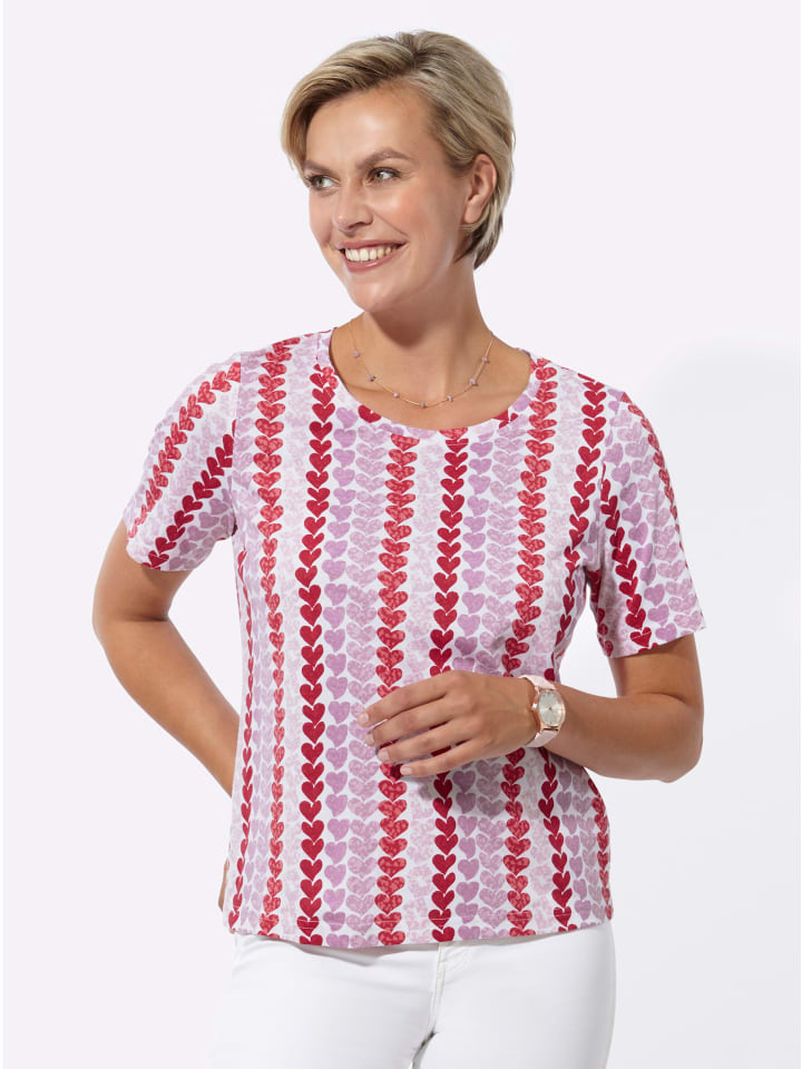 

Рубашка с принтом красного и розового цветов WITT WEIDEN