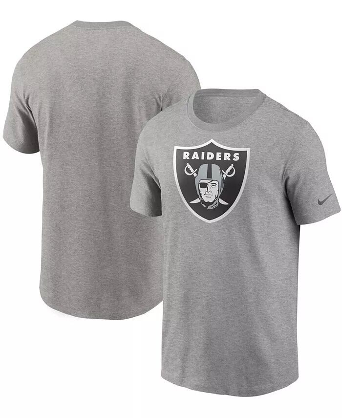 

Мужская серая футболка с логотипом Las Vegas Raiders Primary Nike