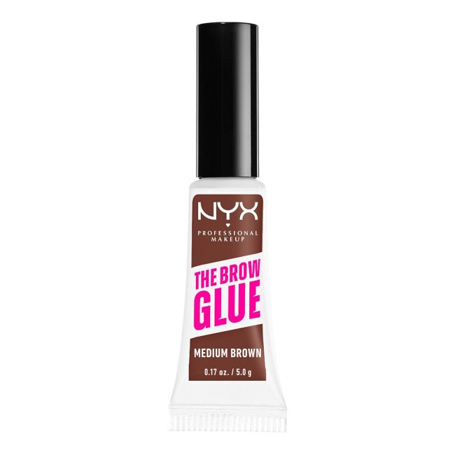 Гель для бровей Brow Glue, придающий форму бровям NYX Professional Makeup, цвет 03 warm brown, 5 гр — фото 2