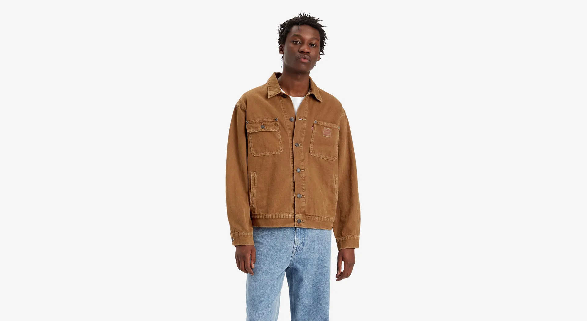 

Куртка дальнобойщика восхода солнца Levi's, коричневый