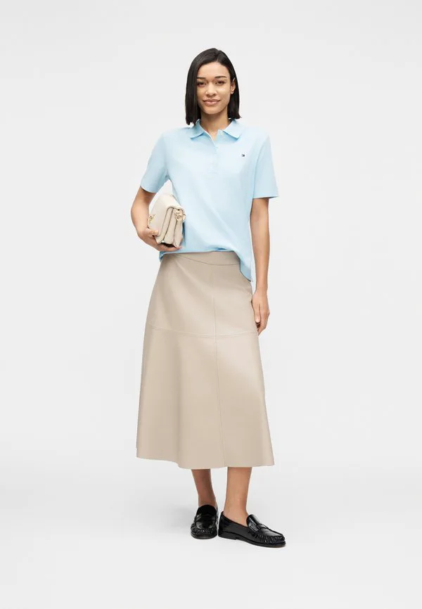 Рубашка-Поло из пике стандартного кроя 1985 года Tommy Hilfiger, Keepsake Blue — фото 2