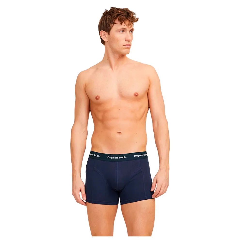 

Боксеры 3 шт Jack & Jones Vesterbro Solid, синий