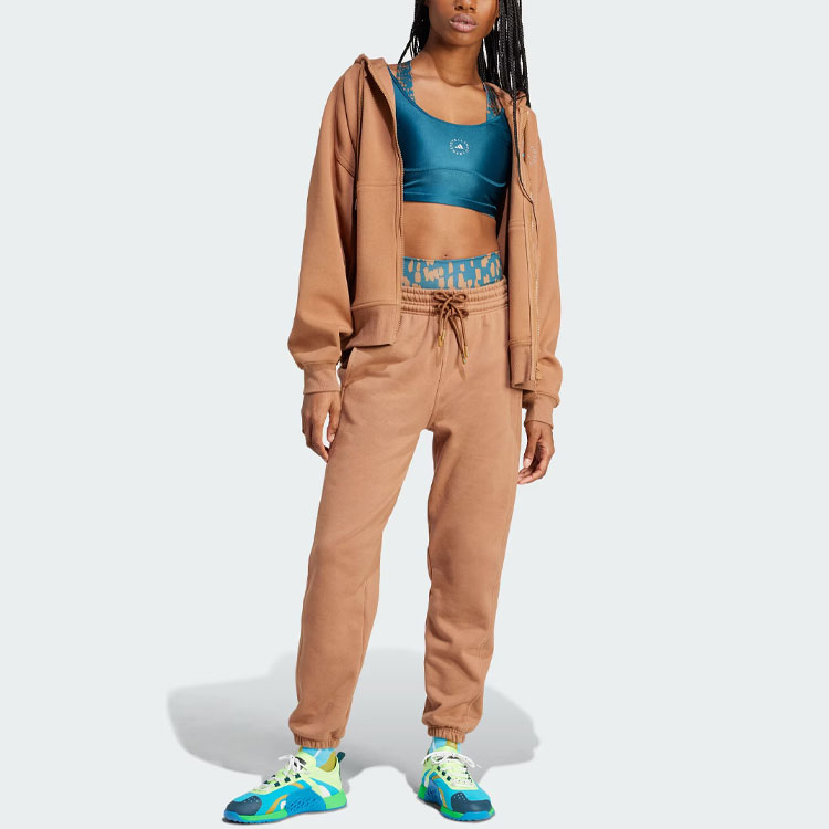 Органические хлопковые спортивные брюки Adidas, Вуди Браун — фото 3