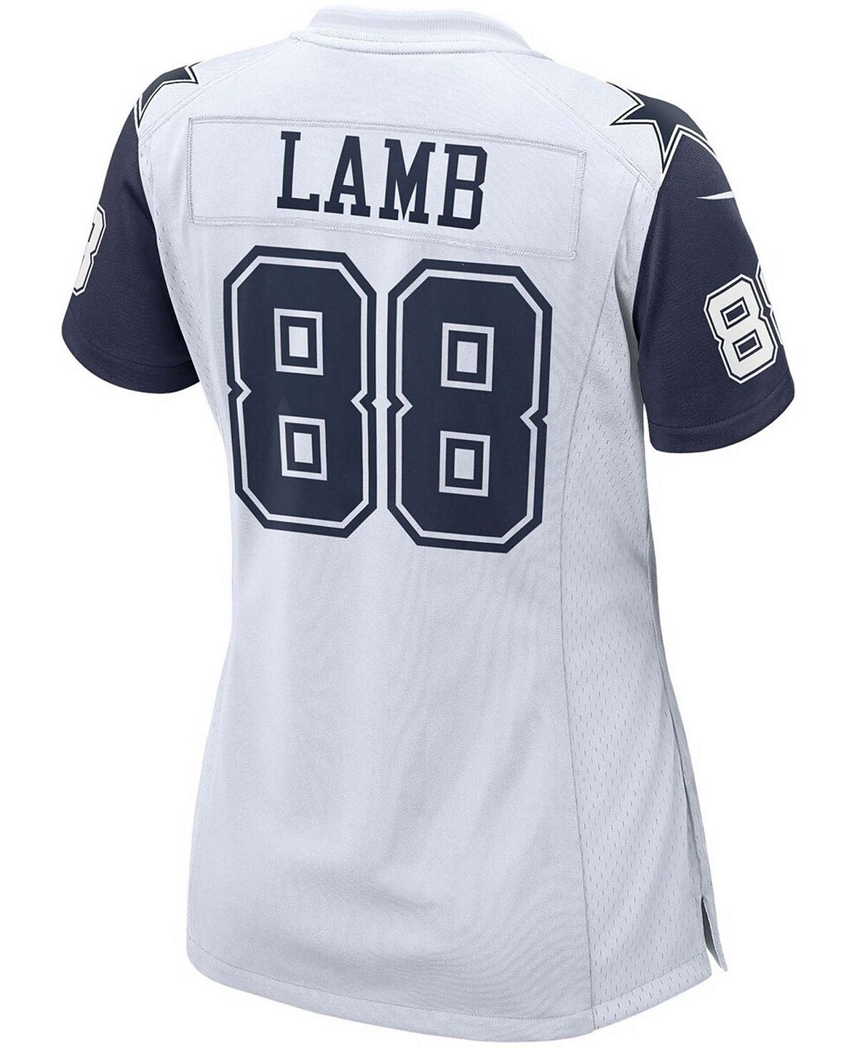 Женское белое игровое джерси CeeDee Lamb Dallas Cowboys Nike, белый — фото 4