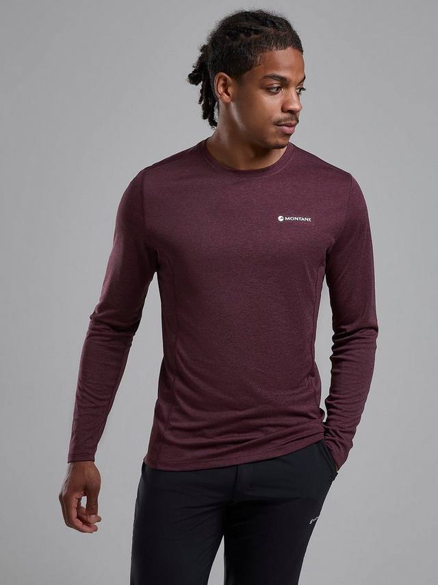 

Футболка с длинным рукавом dart Montane, цвет Dark Garnet
