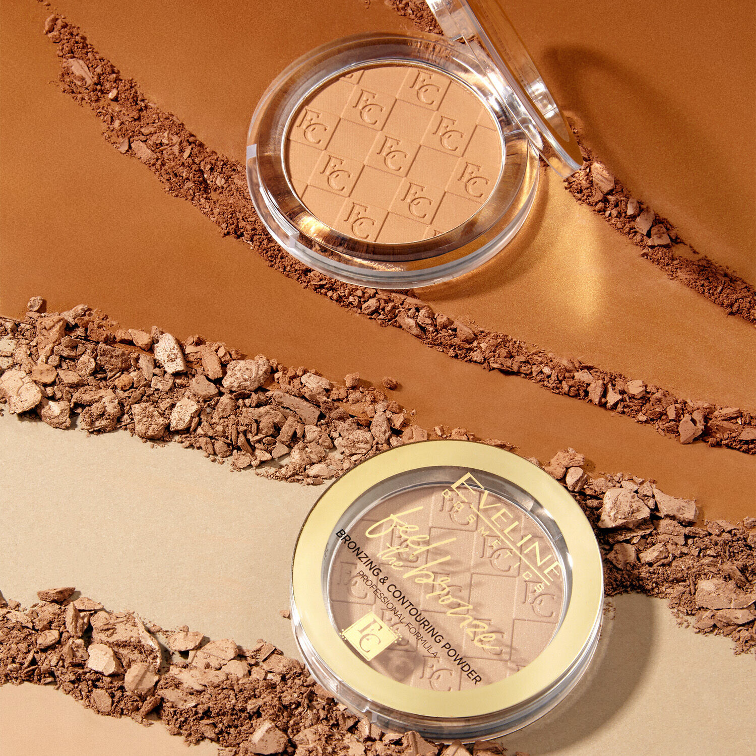 

Бронзер для лица млечный путь Eveline Cosmetics Feel The Bronze, 5 гр