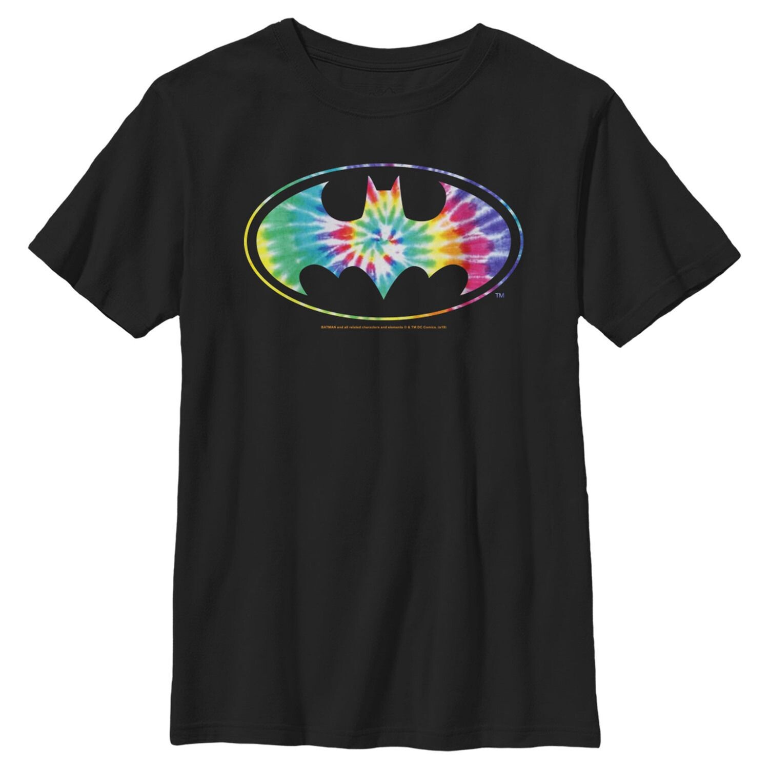 

Футболка с рисунком Tie Dye для мальчиков 8–20 лет «Бэтмен Бэтмен» DC Comics