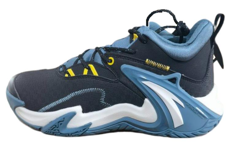 

ANTA Амортизирующие противоскользящие и износостойкие баскетбольные кроссовки с поддержкой стопы мужские темно-синие