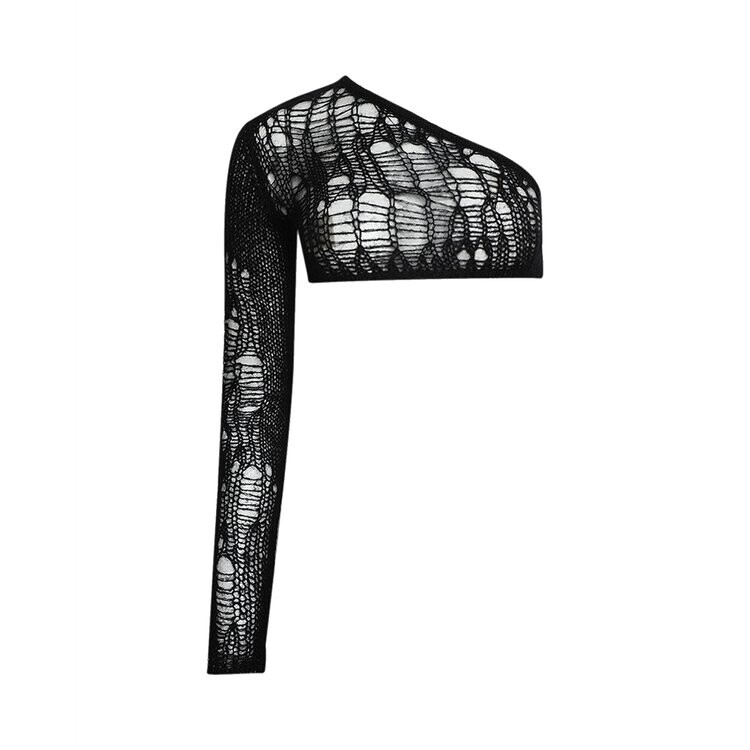 

Топ Rick Owens Maglia Ziggy Top, черный