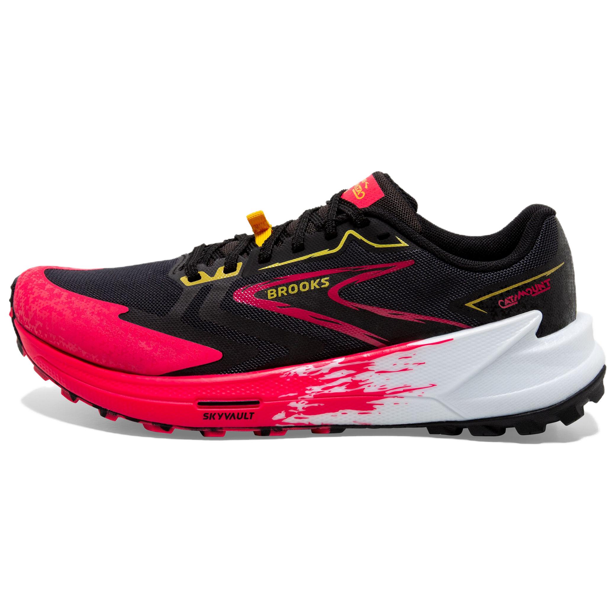 

Brooks Кроссовки для трейлраннинга Catamount Slip Resistant Abrasion Resistant Low top женские черно-красные