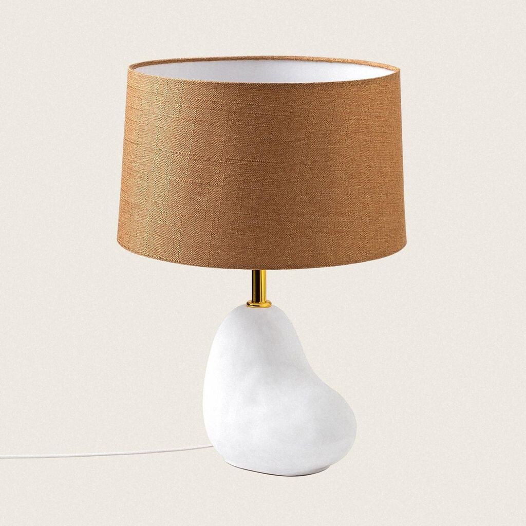 

Настольная лампа из керамики Bulga White. LEDKIA, белый
