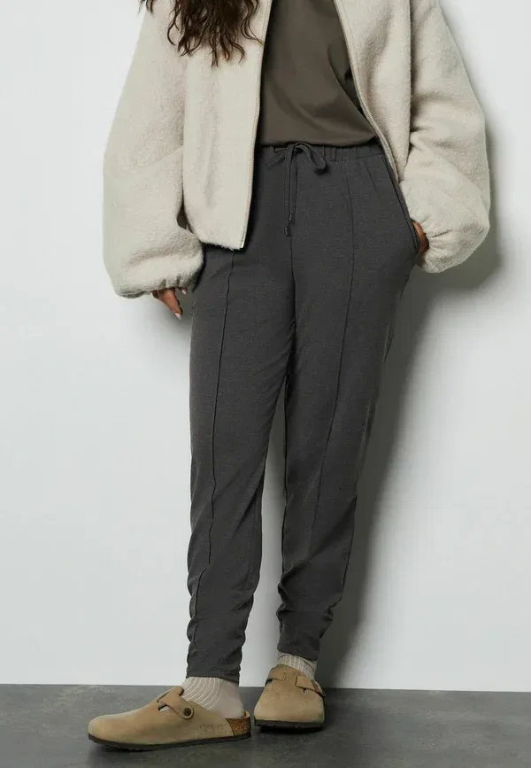 Брюки Regular fit Next, charcoal grey marl, цвет угольно-серый меланж — фото 3