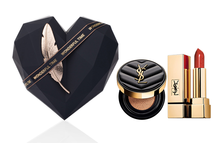 Набор косметики для лица Luxury Pet Foundation Box с велюровым сатиновым матовым покрытием без эффекта переноса SAINT LAURENT — фото 4