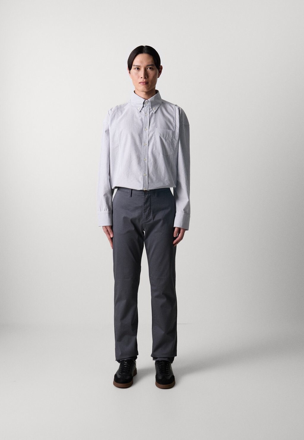 

Рубашка STRIPE OXFORD GANT, кремовый