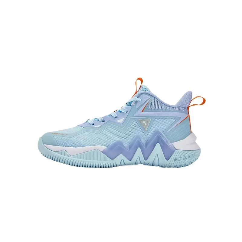 Детские баскетбольные кроссовки mid top с устойчивостью к истиранию 361°KIDS, Clearwater Blue/Swimming Pool Blue