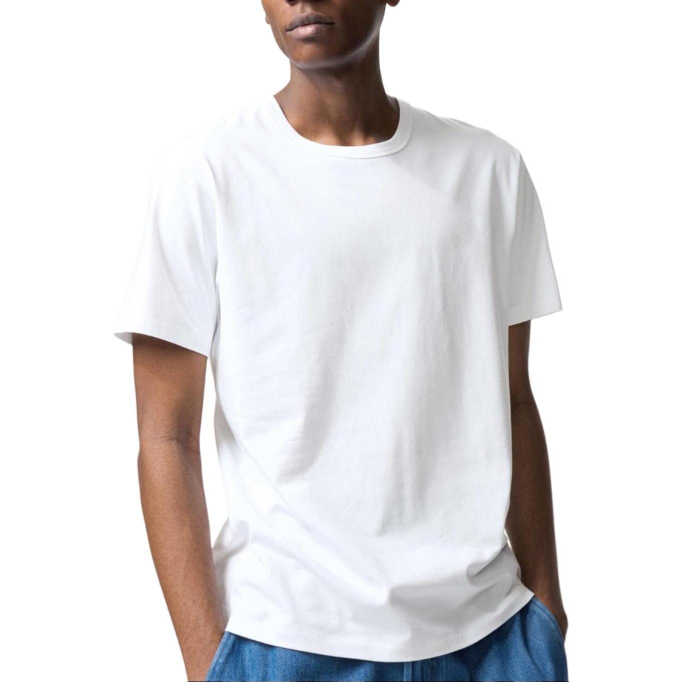 

UNIQLO Футболка AIRism Mesh Series мужская белая, Белый, UNIQLO Футболка AIRism Mesh Series мужская белая