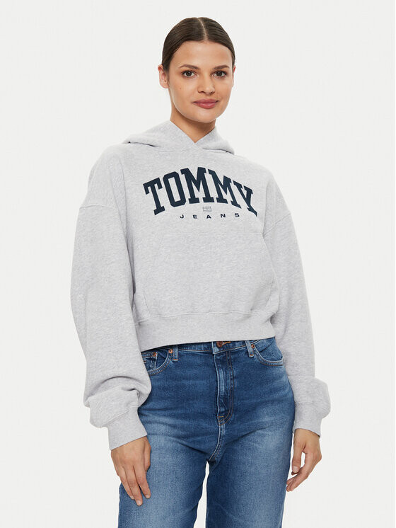 

Толстовка свободного кроя Tommy Jeans, серый