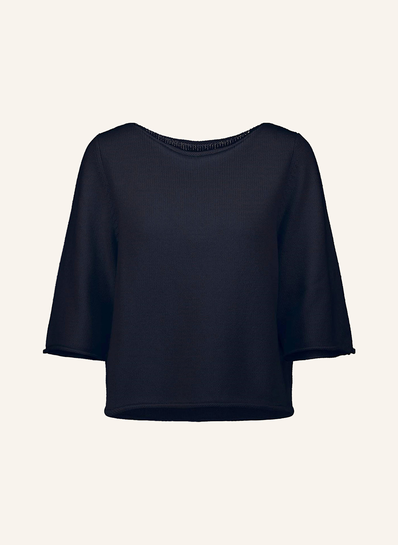 

Кашемировый свитер с рукавами 3/4 Allude, синий