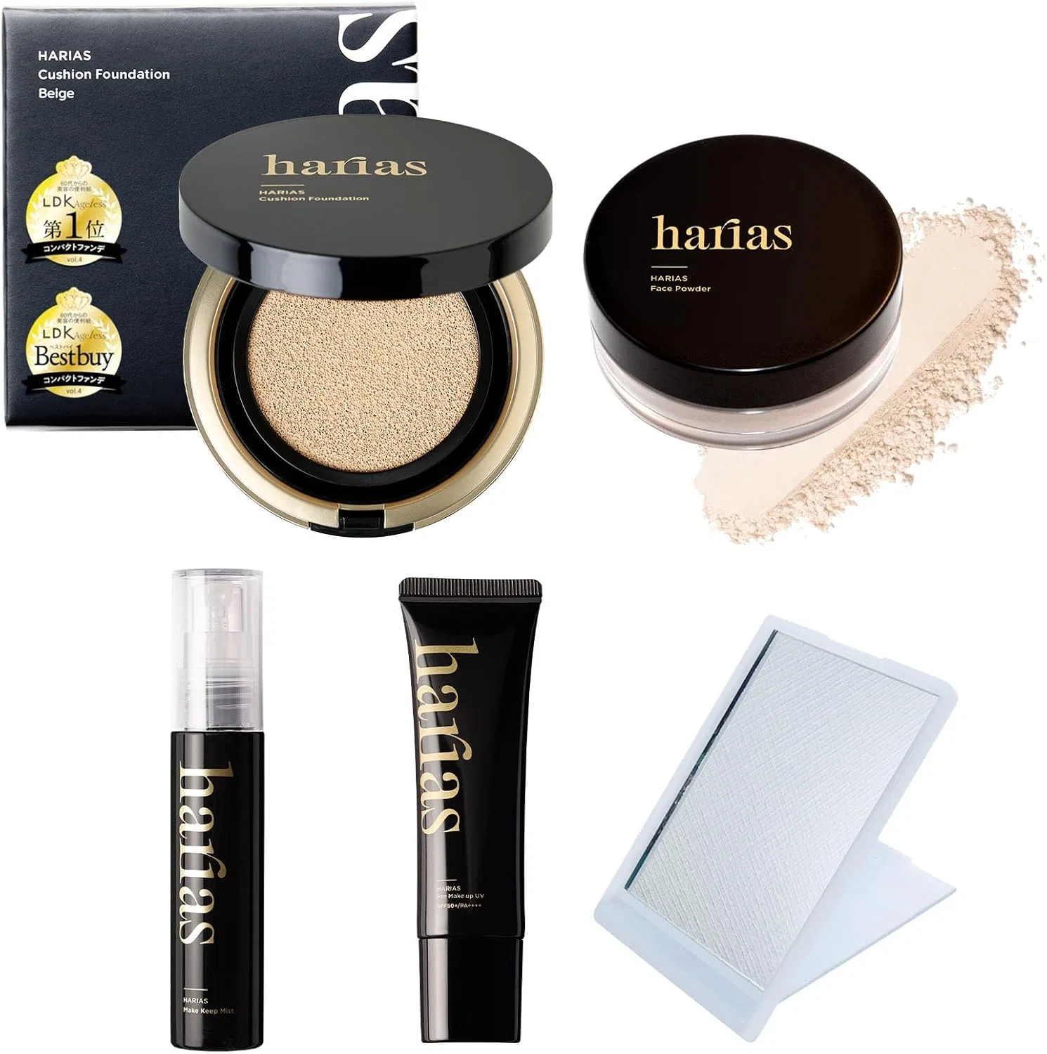 Тональная основа Harias Cushion Foundation бежевый 15 г