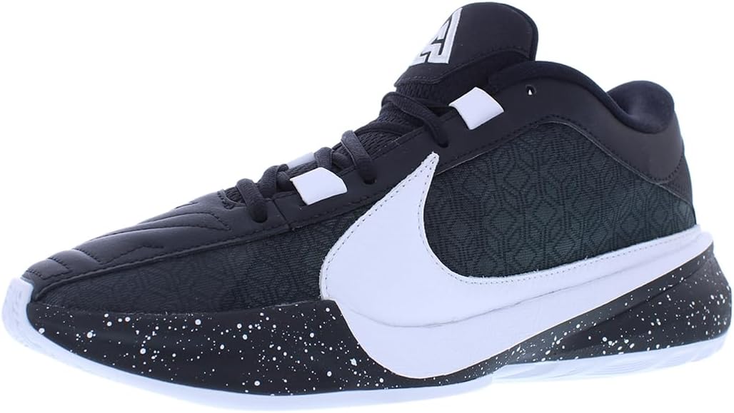 

Баскетбольные кроссовки Nike Zoom Freak 5 для мужчин, Black/Pure Platinum/White
