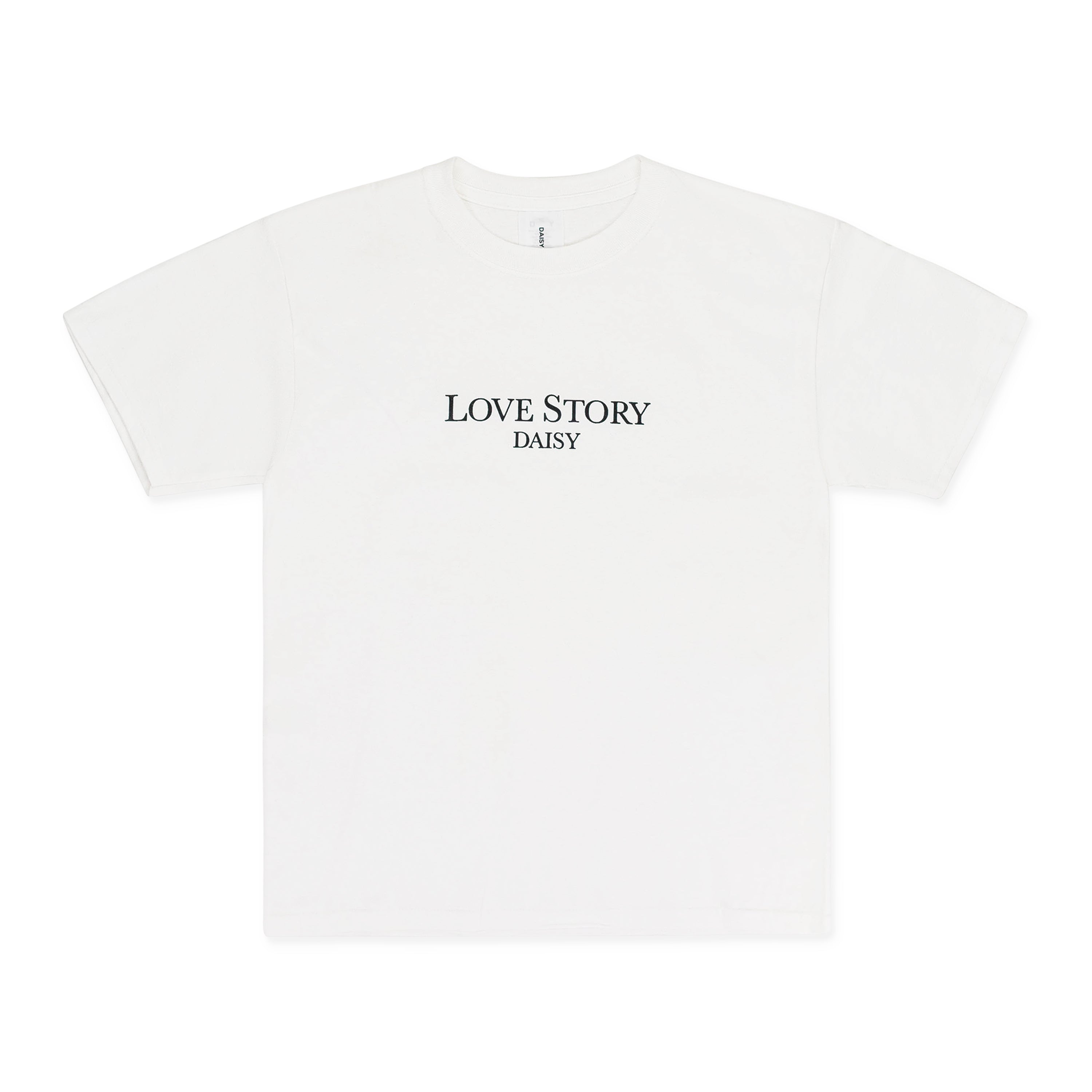 

Футболка LOVE STORY белая Daisy