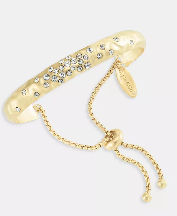 

Браслет-Слайдер Pavé, эксклюзив от Macy's Style & Co, crystal