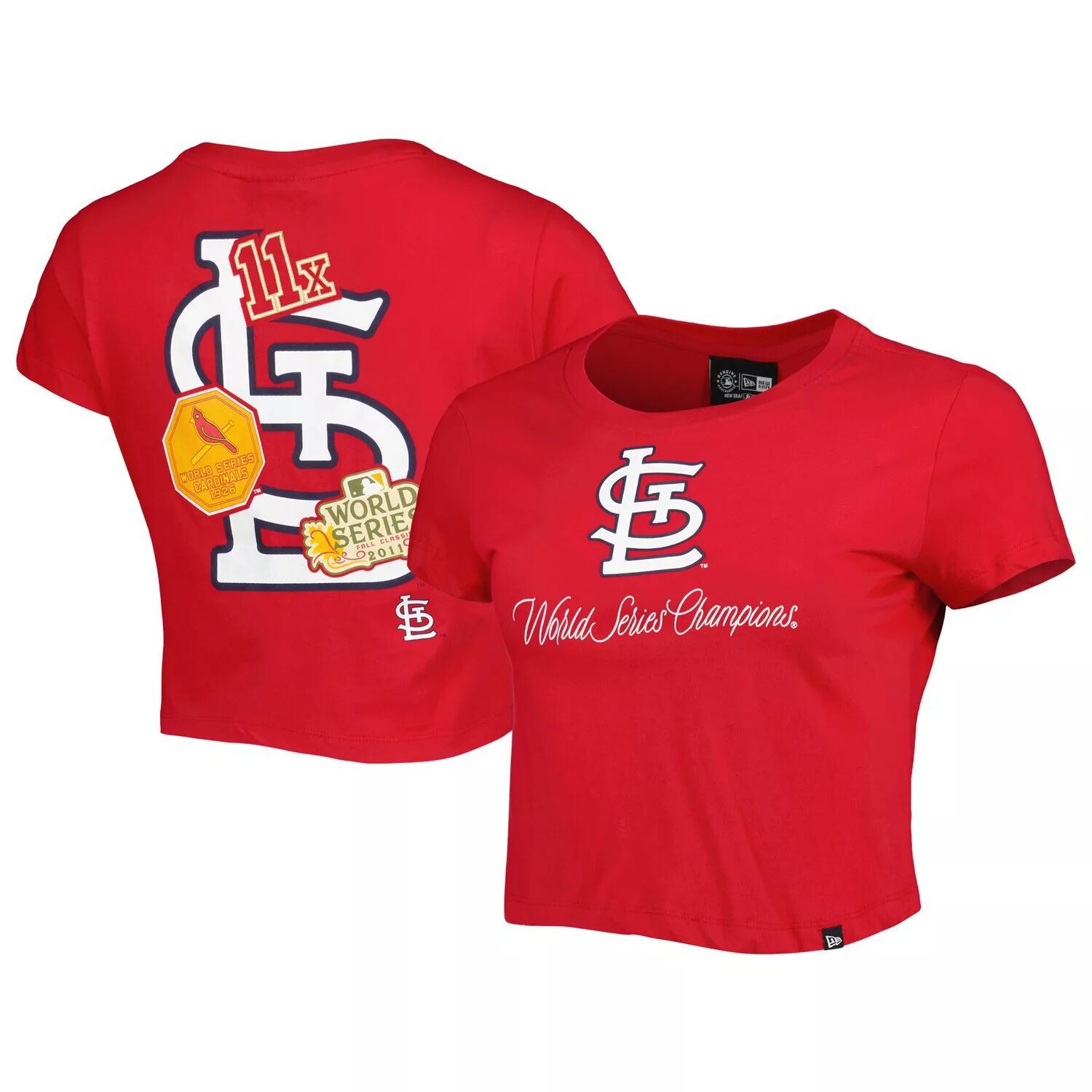 

Женская красная футболка New Era St. Louis Cardinals Historic Champs New Era, Красный, Женская красная футболка New Era St. Louis Cardinals Historic Champs New Era