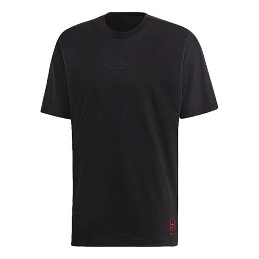 

Футболка mufc ssp tee manchester united soccer/football short sleeve black Adidas, черный