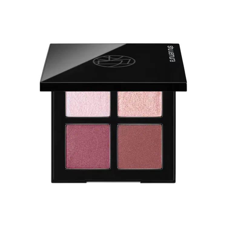 Shu Uemura Тени для век Master 3D Effect Multicolor, 4 цвета, легко растушевываются, стойкие, 1.4 г*4, #Morning Dew Rose