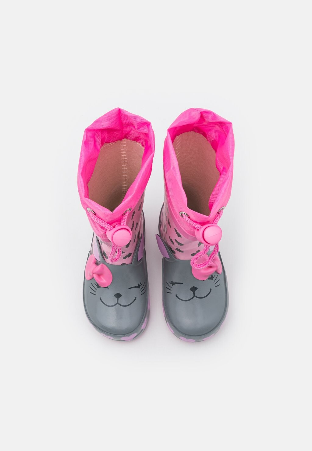 Сапоги резиновые Katze Playshoes, розовый — фото 4