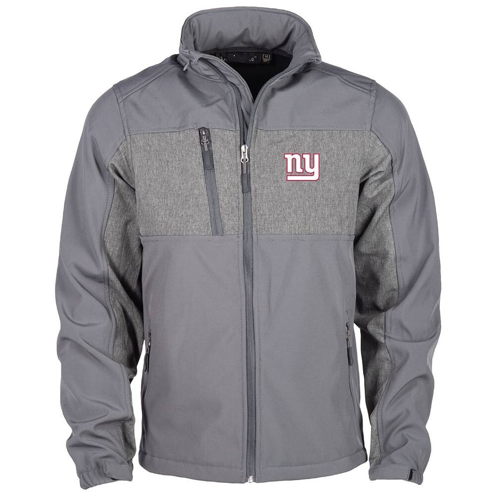 

Мужская куртка Dunbrooke Graphite New York Giants Circle Zephyr Softshell с молнией во всю длину, цвет Gia Dark G