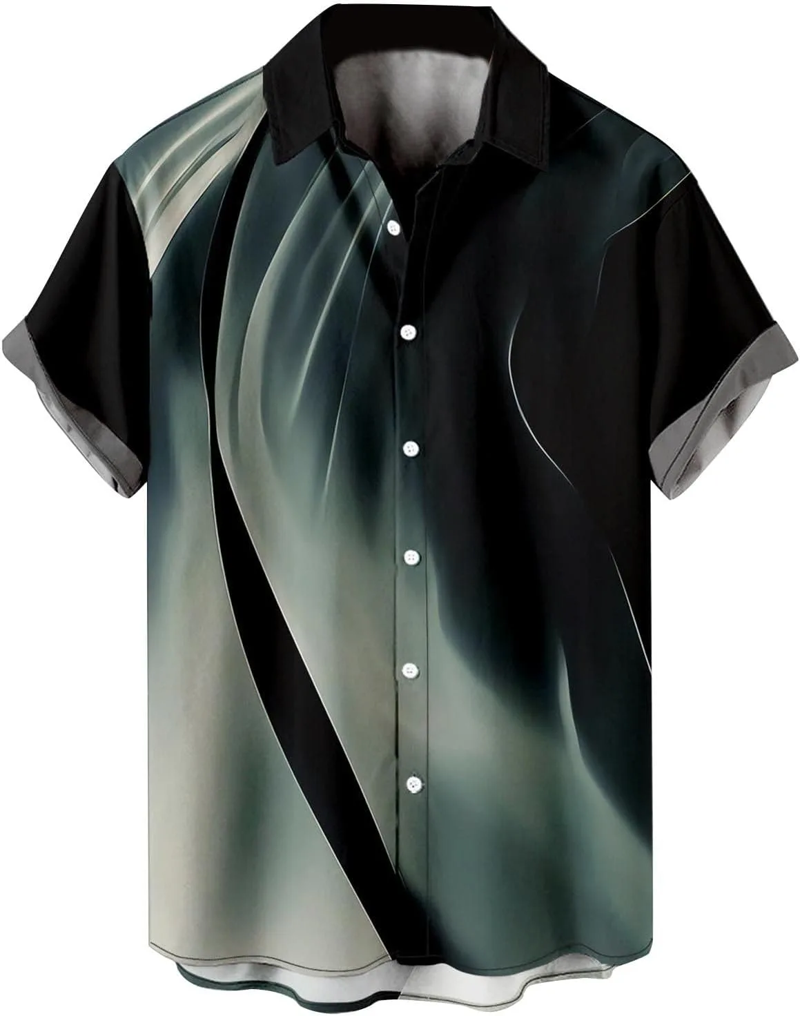 

Футболка мужская с коротким рукавом в гавайском стиле