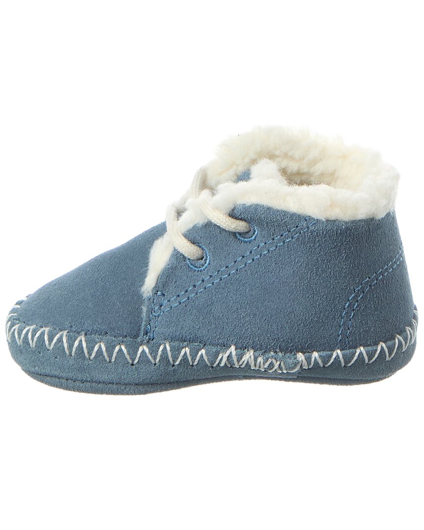 Замшевые кроссовки VEJA Baby Winter Light ZZ, синий — фото 2