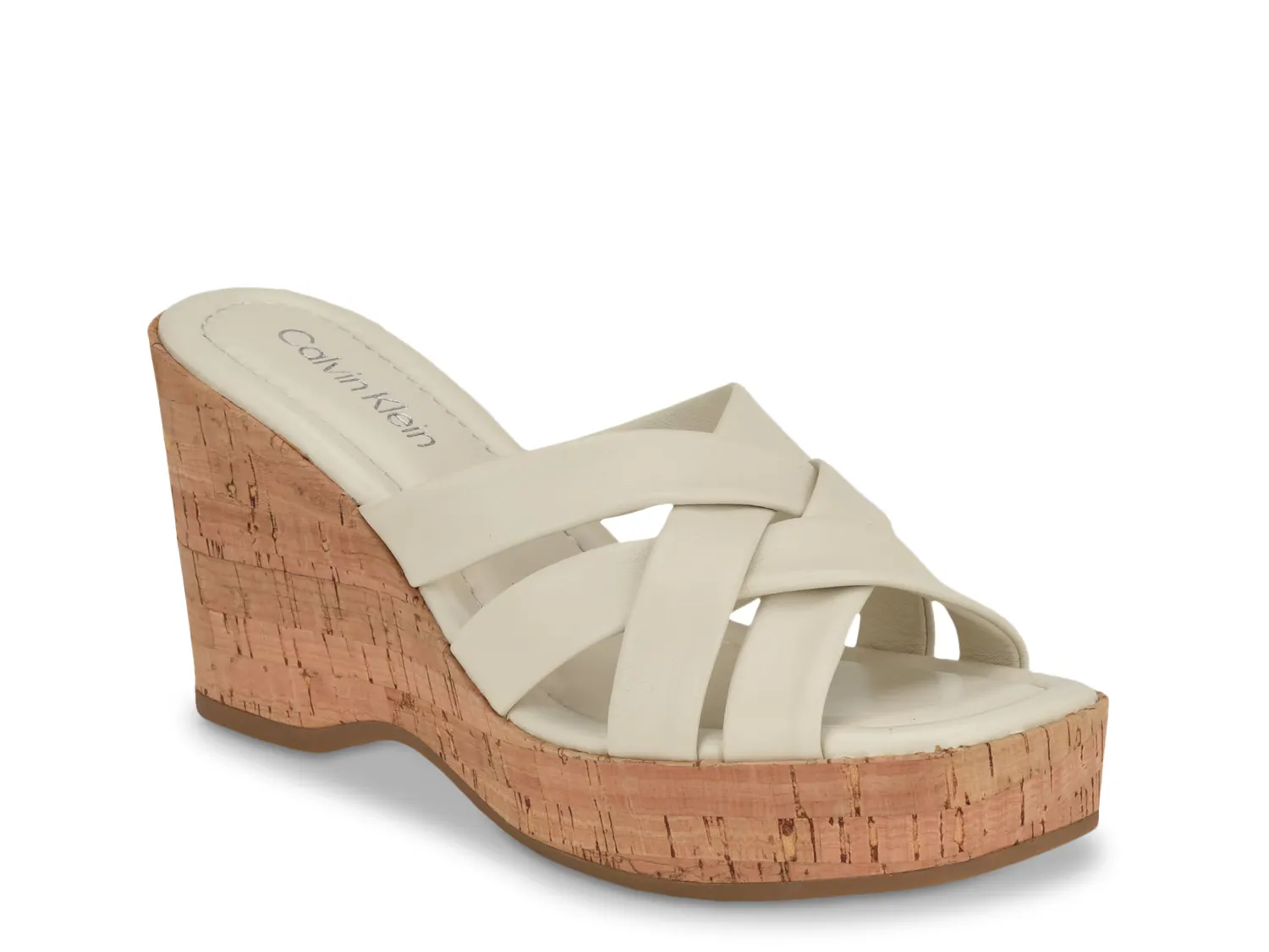 

Сандалии Hayes Wedge Sandal Calvin Klein, слоновая кость