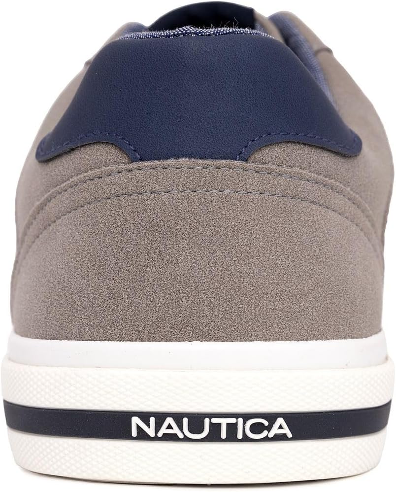 Мужские классические низкие модные кроссовки Nautica, Grey-negril — фото 3